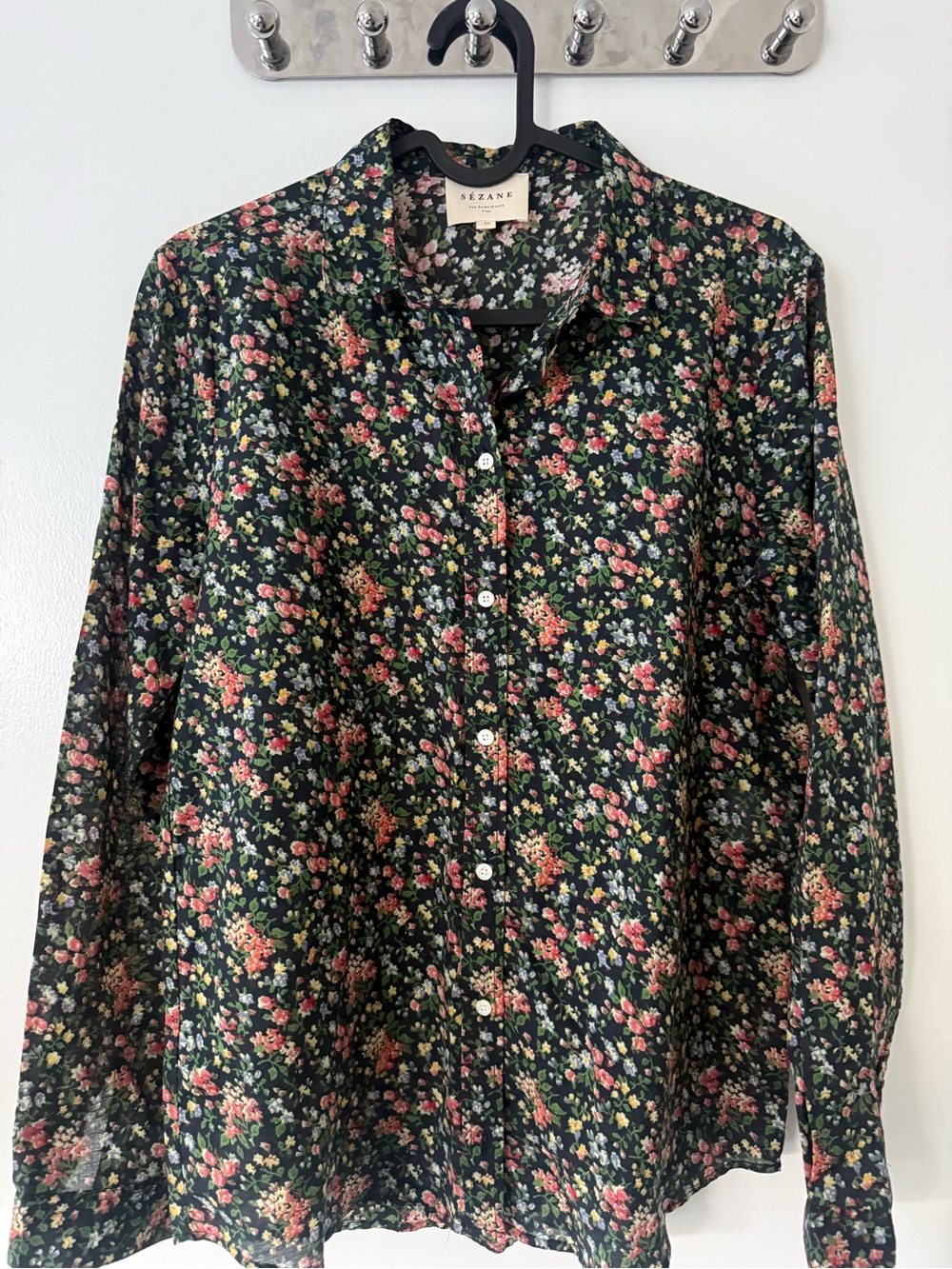 SEZANE Pierro Shirt Size 34